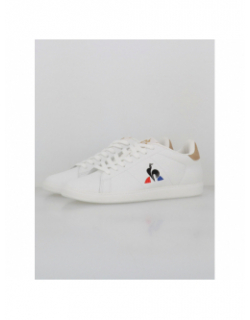 Baskets courtset 2 optical blanc homme - Le Coq Sportif