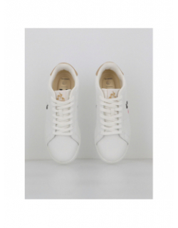 Baskets courtset 2 optical blanc homme - Le Coq Sportif