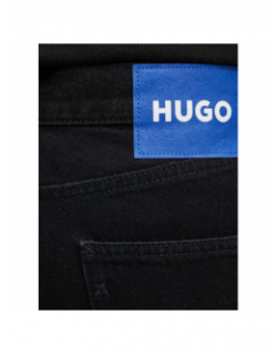 Jeans straight jonah noir homme - Hugo