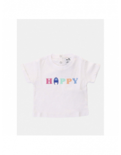 Ensemble t-shirt short happy blanc noir bébé - Champion