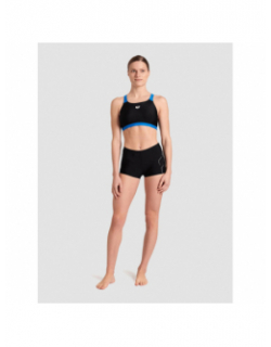 Maillot de bain 2 pièces energy back bleu/noir femme - Arena