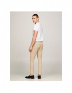 Pantalon chino bleecker 1985 beige homme - Tommy Hilfiger