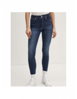 Jean high rise super skinny bleu femme - Calvin Klein Jeans