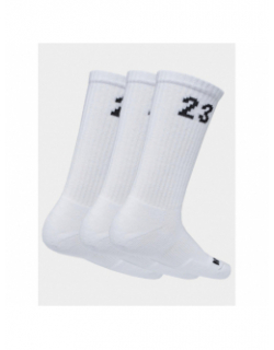 Pack de 3 paires de chaussettes essential crew blanc - Nike