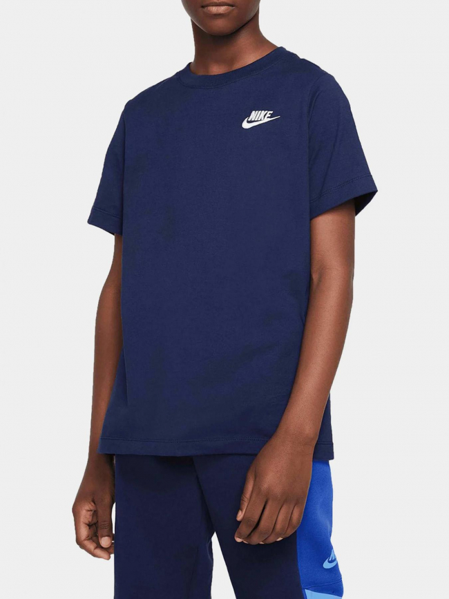 T-shirt nsw emb futura bleu enfant - Nike