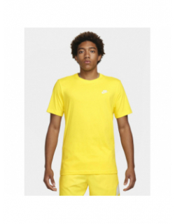 T-shirt nsw club jaune homme - Nike