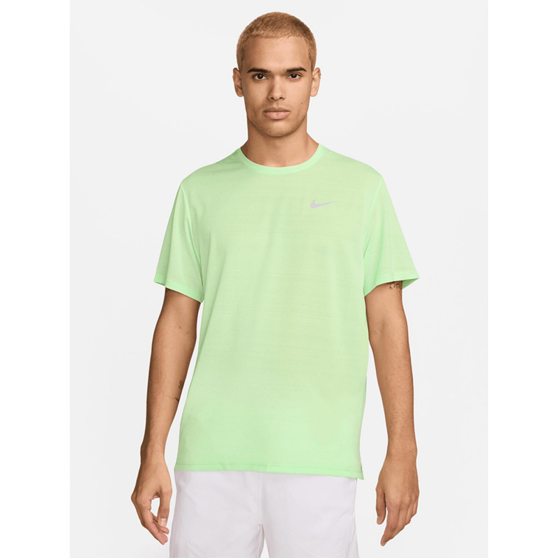 T-shirt de sport miler breathe vert homme - Nike