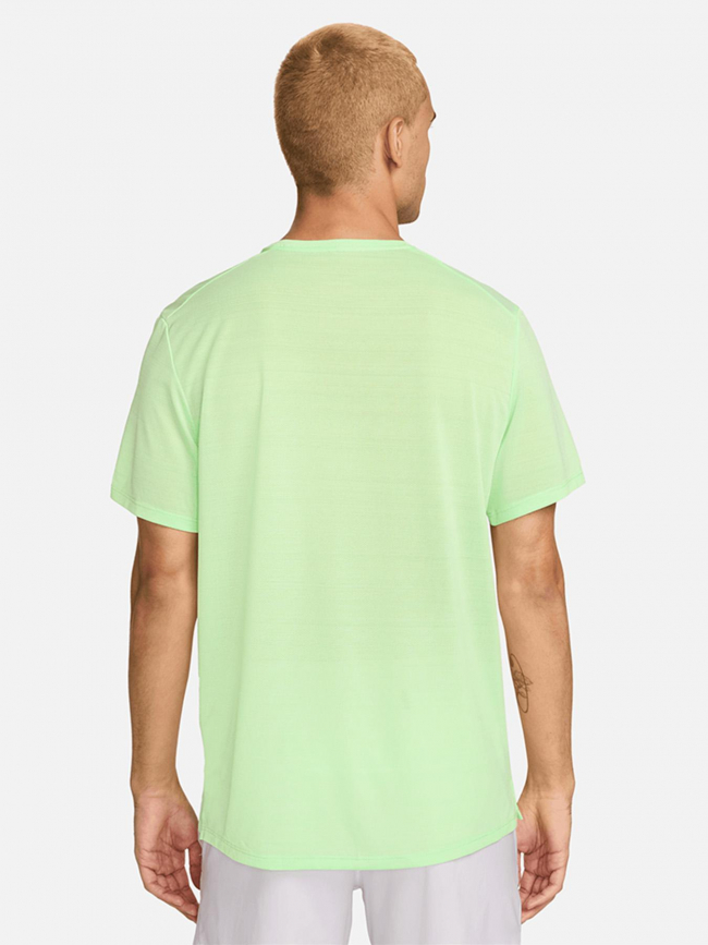 T-shirt de sport miler breathe vert homme - Nike