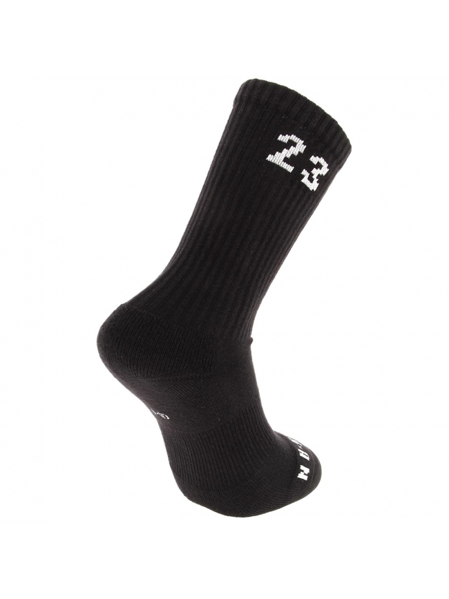 Pack 3 paires de chaussettes crew essential noir - Nike