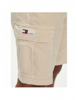 Short en jean cargo ethan beige homme - Tommy Jeans