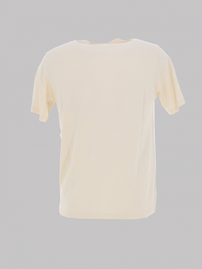 T-shirt grade blanc/beige homme - Sergio Tacchini