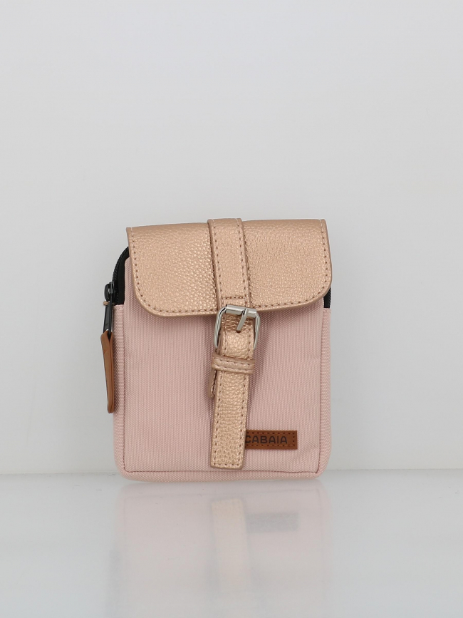 Pochette mini sac à dos S jardin guerrero hiker rose - Cabaïa