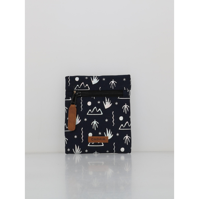 Pochette mini sac à dos S ho chi minh bleu argent - Cabaïa