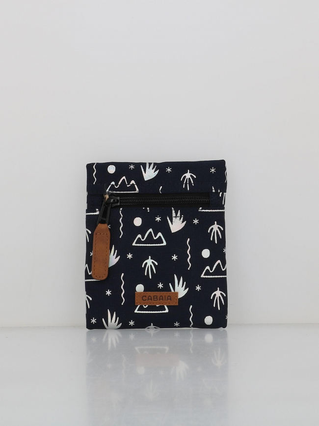 Pochette mini sac à dos S ho chi minh bleu argent - Cabaïa