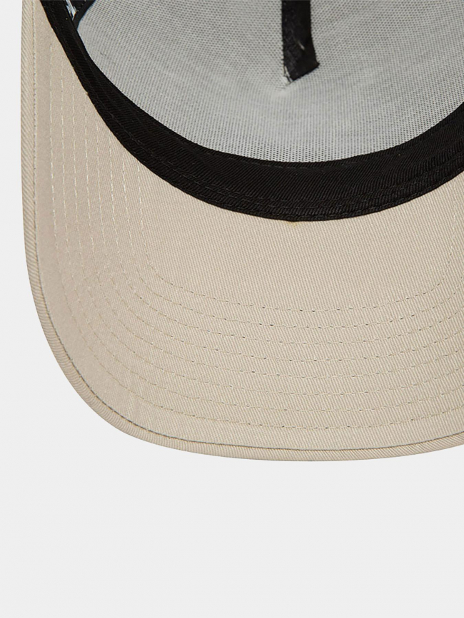 Casquette trucker league beige homme - New Era