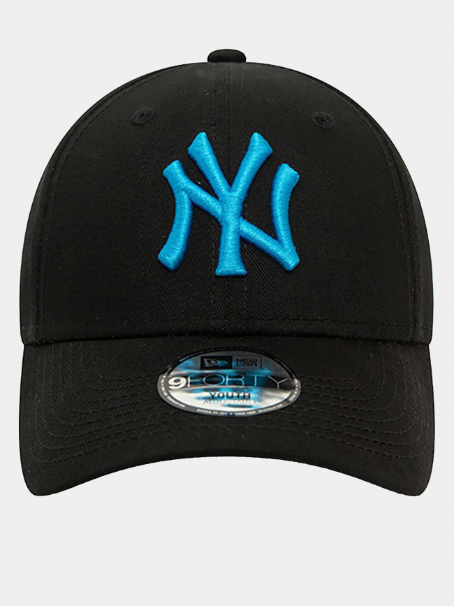 Casquette 9forty league youth noir bleu enfant - New Era