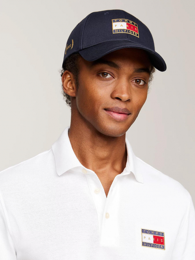 Casquette flag paris bleu marine - Tommy Hilfiger