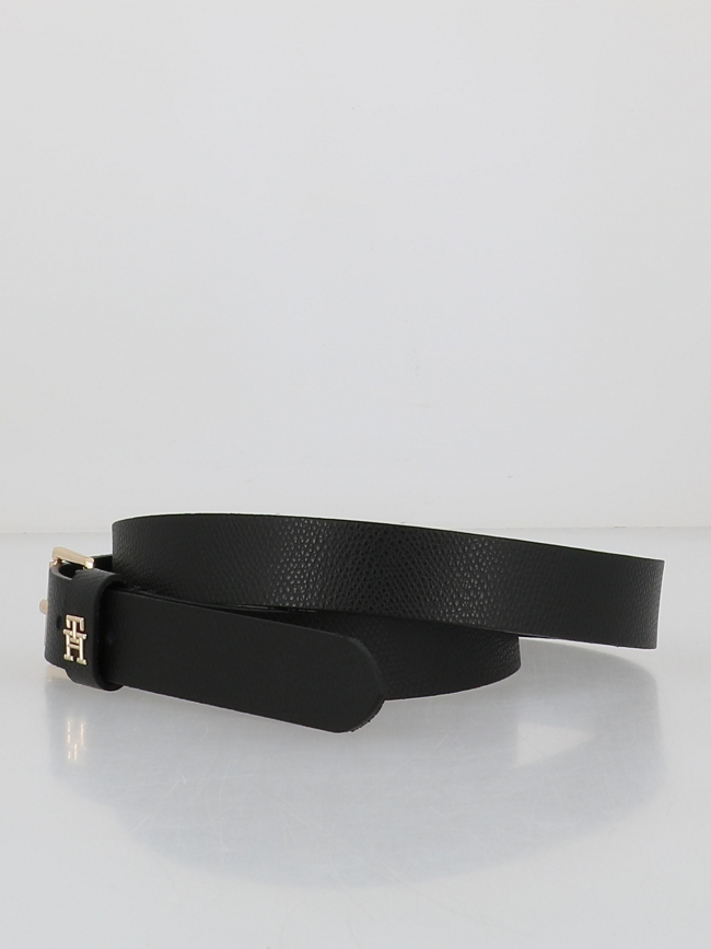 Ceinture en cuir héritage 2.5 noir femme - Tommy Hilfiger