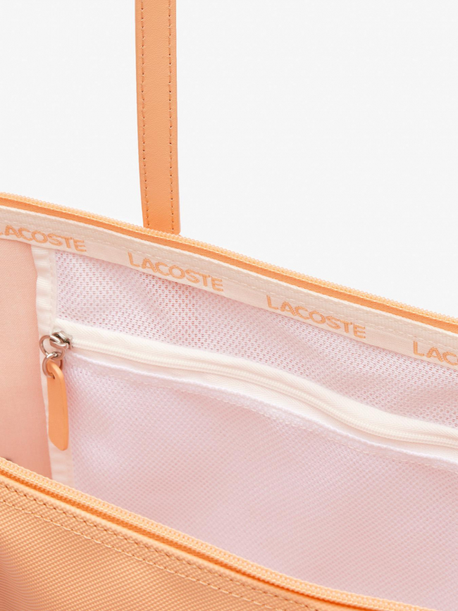 Sac shopping orange femme - Lacoste