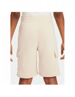 Short jogging cargo nsw club beige garçon - Nike