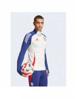 Sweat de football OL blanc - Adidas