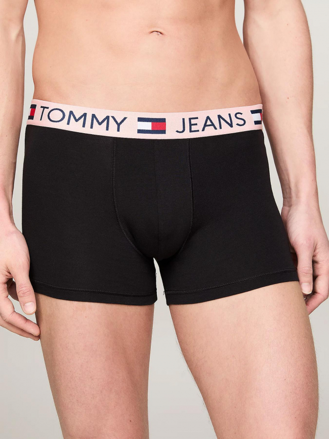 Pack 3 boxers trunk wb coloré noir homme - Tommy Jeans