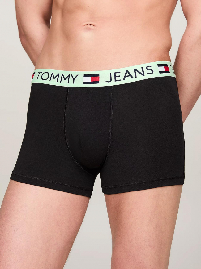 Pack 3 boxers trunk wb coloré noir homme - Tommy Jeans