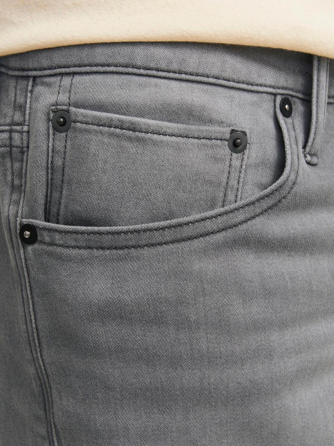 Short en jean rick icon 380 effet usé gris homme - Jack & Jones