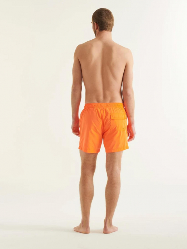 Short de bain biarritz fluo orange homme - Jott