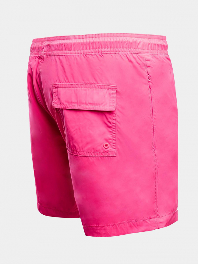 Short de bain biarritz fluo rose homme - Jott