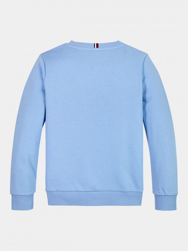 Sweat monotype flock bleu enfant - Tommy Hilfiger