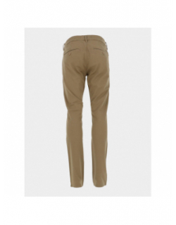 Pantalon chino skinny daniel marron homme - Guess