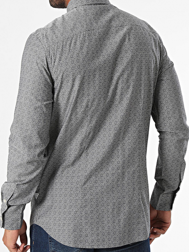 Chemise sunset aop gris homme - Guess