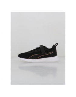 Baskets à scratch flyer flex ps noir rose gold enfant - Puma