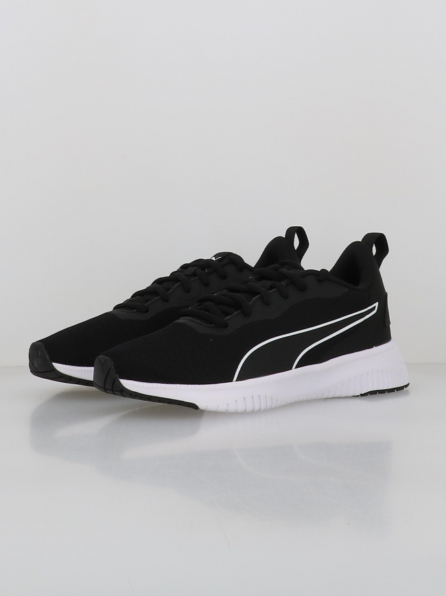 Baskets à scratch flyer flex ps noir blanc enfant - Puma