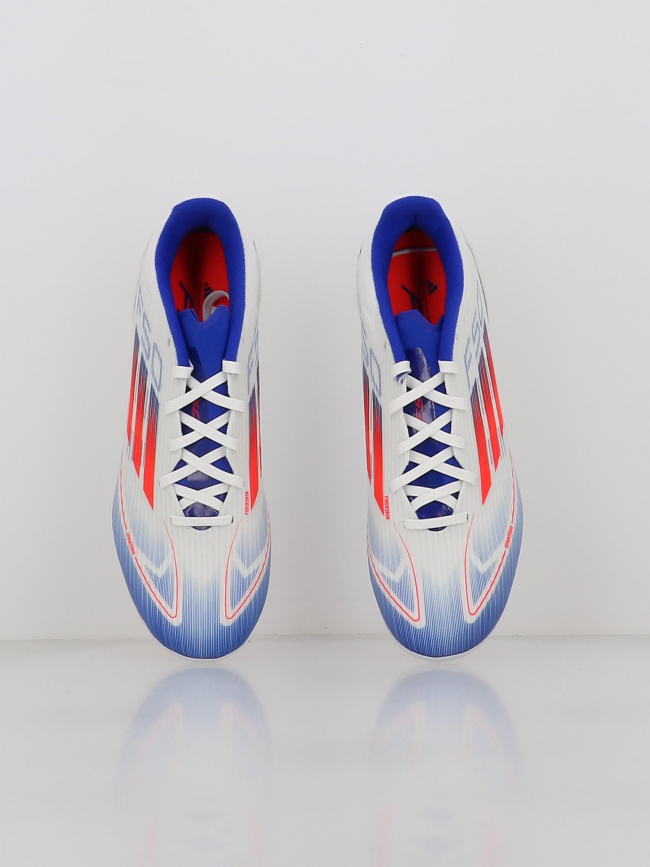 Chaussures de football f50 league fg/mg blanc bleu - Adidas