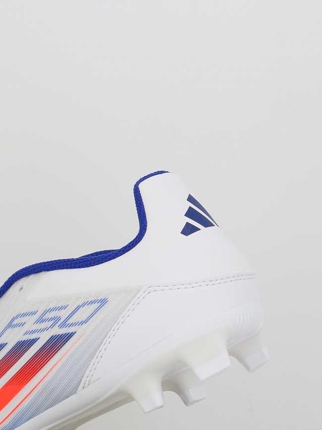 Chaussures de football f50 club fxg blanc bleu - Adidas