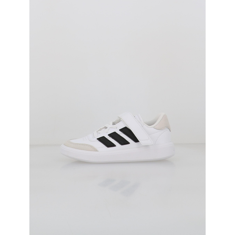 Baskets à scratch courtblock el blanc enfant - Adidas