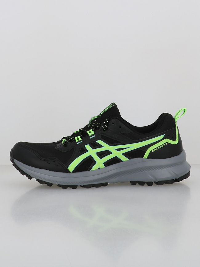 Chaussures de trail scout 3 noir vert homme - Asics