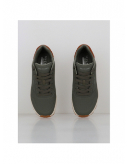 Baskets uno suited on air kaki homme - Skechers