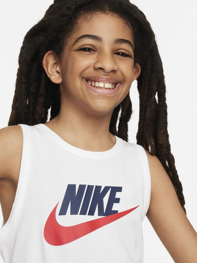 Débardeur nsw tank essentiel blanc enfant - Nike