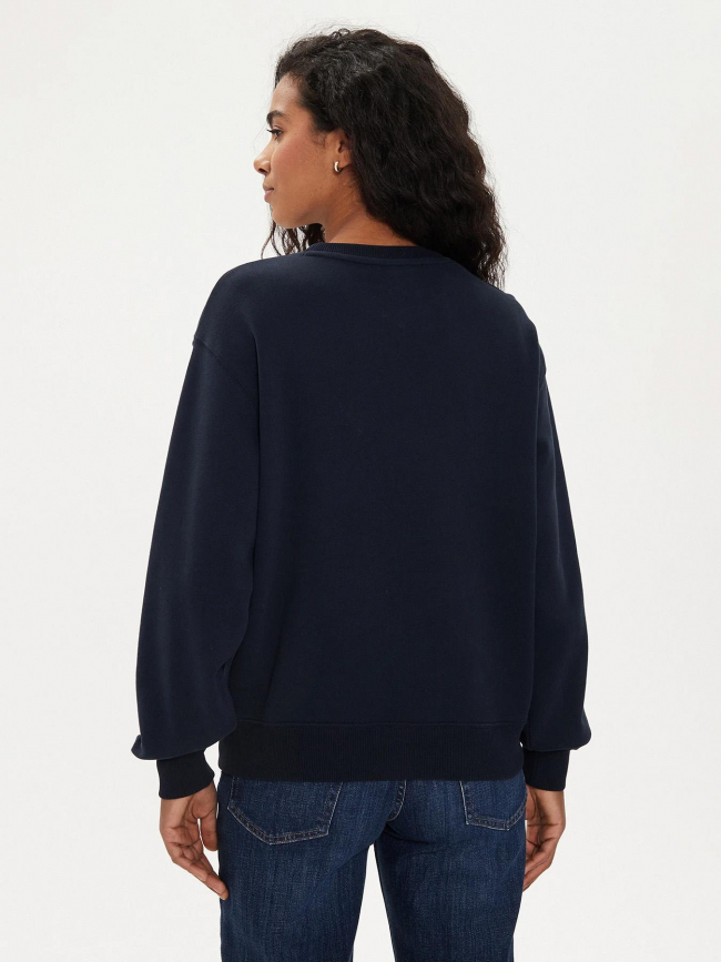 Sweat mordern script logo bleu marine femme - Tommy Hilfiger