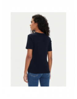 T-shirt new slim cody bleu marine femme - Tommy Hilfiger