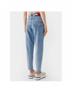 Jean slim taille haute crop izzie bleu femme - Tommy Jeans