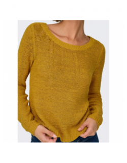 Pull léger geena jaune femme - Only