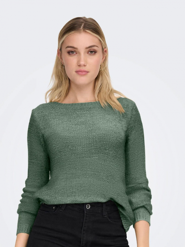 Pull léger geena kaki femme - Only