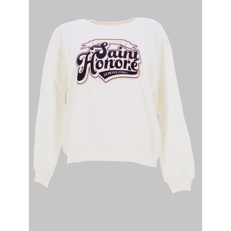 Sweat tonore blanc femme - La Petite Etoile