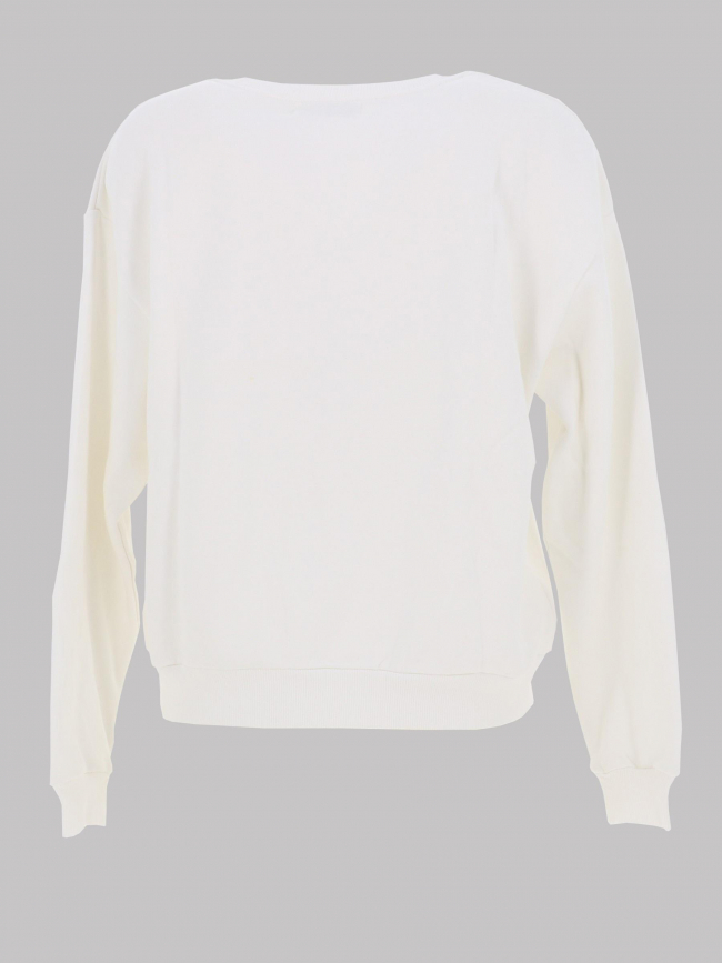 Sweat tonore blanc femme - La Petite Etoile