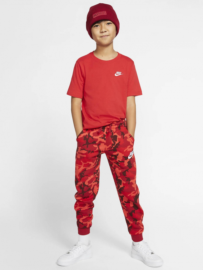 T-shirt nsw futura logo rouge enfant - Nike