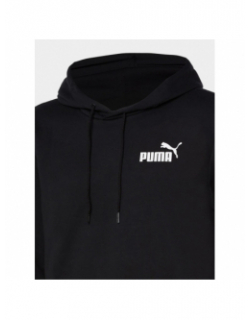 Sweat à capuche essential logo basique noir homme - Puma